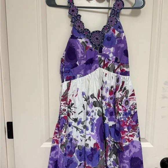 Magic vintage Y2 Dresses in Teal and Purple m - Picture 4 of 8